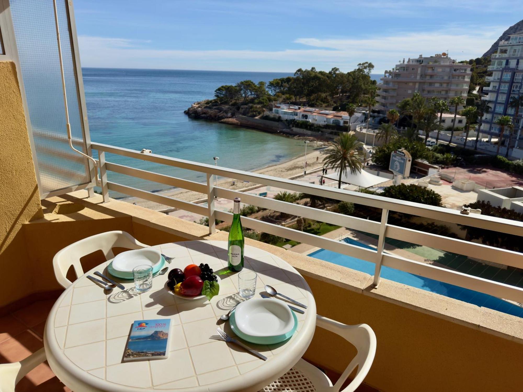 27C Vora 1 Dormitorio Con Vistas Al Mar Y Wifi Calpe Exterior photo